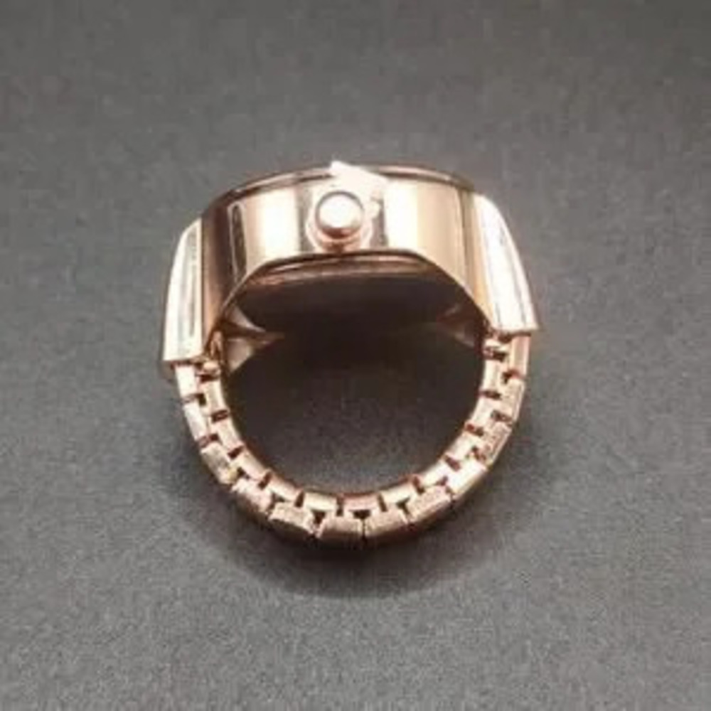 Ring Watch Rose Gold Green Men's Women's VTG BOHO Valentine's Birthday Gift NEW!